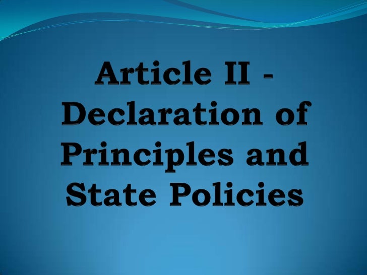 article 2 section 1 philippine constitution explanation article 3 philippine constitution